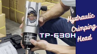 TP630H Hydraulic Crimping Head  35mm2 to 630mm2 [upl. by Aisor]