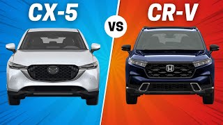 2024 Mazda CX5 Vs 2024 Honda CRV [upl. by Daffy]