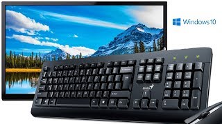 Aumentar y disminuir la pantalla con el teclado en Windows10 [upl. by Ahsenwahs467]