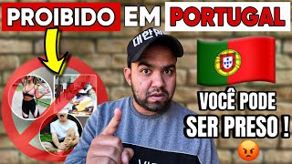 ❌ NÃO FAÇA ISSO EM PORTUGAL 🇵🇹🚫⚠️ [upl. by Oniram40]