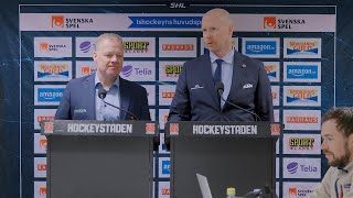 quotHan är en cirkusartistquot  Presskonferensen efter Örebro vs Luleå [upl. by Sivrep]