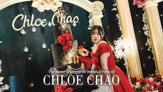 Chapter Three EO Highlight Video  Sweet 17th Birthday Party of Chloe Chao [upl. by Lanrev]