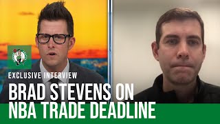 EXCLUSIVE INTERVIEW Brad Stevens on when he first became a Derrick White fan State of the Celtics [upl. by Alyak824]