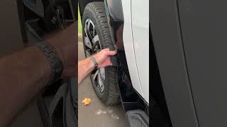 11 second Silverado EV RST stone guard removal 1fastguard paintprotection ev detailing truck [upl. by Aihtnyc574]