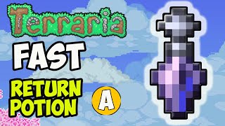 Terraria How To Get POTION OF RETURN  Terraria how to make Potion of Return FULL GUIDE [upl. by Chenay437]