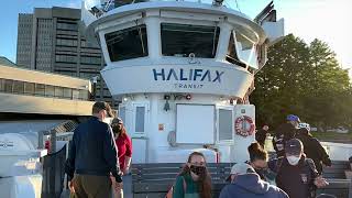 Ferry Ride From Halifax To Dartmouth 4K [upl. by Kennan]