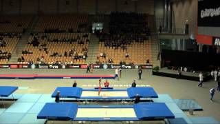 ILIEV Georgi BUL  2015 Trampoline Worlds  Qualification TR Routine 1 [upl. by Rina632]