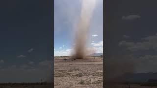 Dust Devil 40 newmexico nature chihuahuandesert lunacounty duststorm deming [upl. by Ingemar]