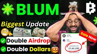 Blum Coins Sale Now 🔥 Blum Airdrop Double  Blum Dollars Double  Blum Latest Update  Rana sb [upl. by Amilah]