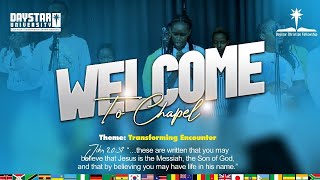 Daystar University Chapel Service Week 12 [upl. by Aciria]