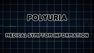 Polyuria Medical Symptom [upl. by Airak]