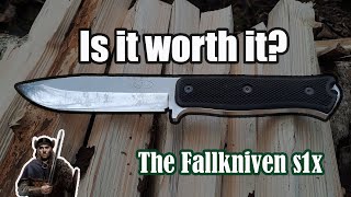 Fallkniven s1x review  bushcraft or survival knife [upl. by Elocal]