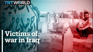 Victims of USled raids in Iraqs Mosul await compensation [upl. by Ahsienot]