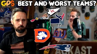 Predicting the Best and Worst NFL Teams This Season Grossi Perna Show [upl. by Vey685]