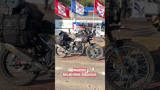 Fully Modified RoyalEnfield Himalayan  Touring Modifications himalayan modification touring re [upl. by Manbahs]