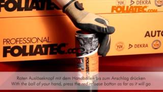 FOLIATEC video Universal 2C Spray Paint [upl. by Aynom194]