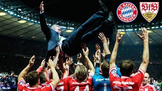 FC Bayern clinch triple  Highlights of the DFBPokal final 2013 vs VfB Stuttgart [upl. by Zahara965]