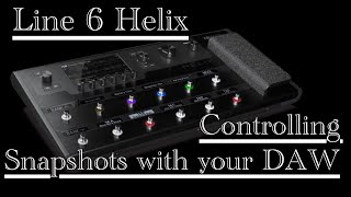 Helix 101 Changing Snapshots With Your DAW Via MIDI [upl. by Farika255]