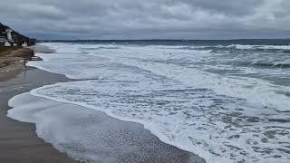 Hochwasser Ostsee 412024  Timmendorfer Strand [upl. by Waylan984]