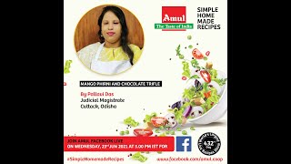 Chef Pallavi Das Episode 2630 SimpleHomemadeRecipes Facebook Live [upl. by Tak]