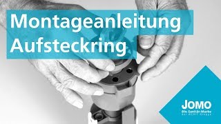 JOMO Ablaufventil Aufsteckring – Montageanleitung [upl. by Esmerelda]