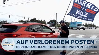 USA Mit dem Mut der Verzweiflung  Wahlkampf der Demokraten im TrumpLand Florida [upl. by Irek]