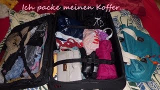 Ich packe meinen Koffer [upl. by Aicirpac988]