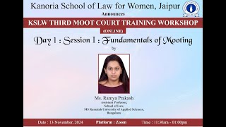 KSLW Third Moot Court Training Workshop [upl. by Christiane]