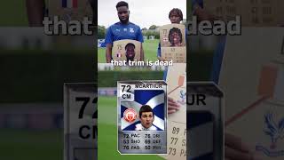 quotThats a nightmarequot  Throwback FIFA cards crystalpalace cpfc eafc [upl. by Kruger270]