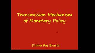 Monetary PolicyPart 5Nepali [upl. by Boykins]