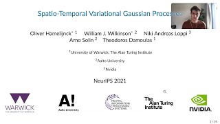 Spatiotemporal variational Gaussian processes NeurIPS 2021 [upl. by Rysler751]