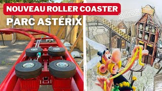 🎢NOUVEAU ROLLER COASTER au Parc Astérix spinning coaster  EDB Actus 13 [upl. by Giacopo]