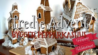 Kråkboet från Harry Potter som pepparkakshus  Tredje Advent [upl. by Nothgiel704]