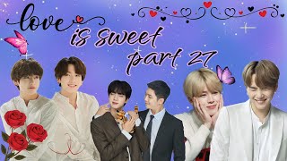 love is sweet 💜part 27💜 bts love story bts taekook btslogy [upl. by Goren]