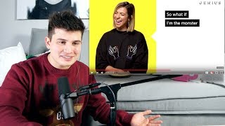 Gabbie Hanna Singing Monster on Genius  What Went Wrong [upl. by Natka223]