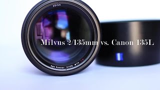 Zeiss Milvus 2135mm vs Canon 135mm f2L  Optics Showdown [upl. by Ahsiakal]