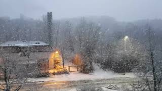 Winter in Ansbach  Snow in Anbach BayernBavaria Germany [upl. by Surdna]