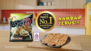 AJINOMOTO® Gyoza  JAPANS NO 1 BRAND OF GYOZA  15s [upl. by Nnaxor]