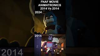 FNaF Animatronics IN REAL LIFE 2014 Vs 2024 FREDDY  FNaF Movie 2 MEME [upl. by Sorips461]