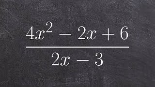 Synthetically dividing with a fraction [upl. by Ruthi]