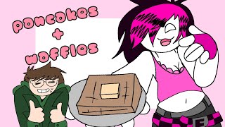 Pancakes  Waffles  Animation meme [upl. by Anekam493]