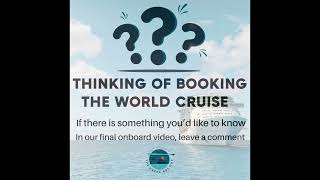 PampO World Cruise  Thinking Of Booking A World Cruise But Have Questions [upl. by Chancellor815]