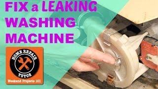 Fix a Leaking Washing Machine escape MASSIVE repair bills [upl. by Martineau915]