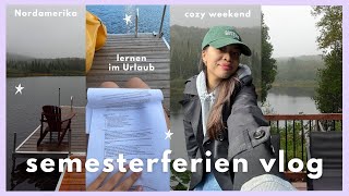 COZY SEMESTERFERIEN Lernen im Urlaub BWL Master Studentin Cozy Fall Weekend Vlog  Laica Vergara [upl. by Devaney977]