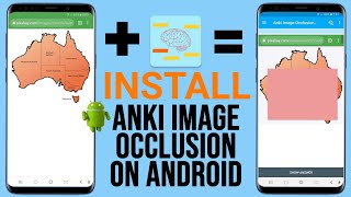 How to INSTALL Anki Image Occlusion on Android AnkiDroid [upl. by Ahsiak839]