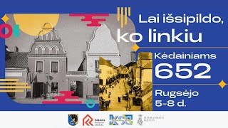 Kėdainių miesto šventė 2024 „Lai išsipildo ko linkiu“ [upl. by Carlotta610]