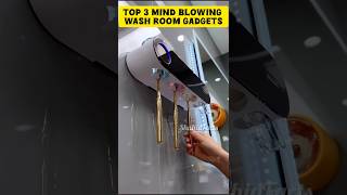 Top 3 Mind Blowing WashRoom Gadgets Gadgets shorts youtubeshorts gadgets bathroom telugufacts [upl. by Laris]