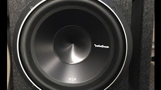 12quot Rockford Fosgate Subwoofer install [upl. by Nylarej890]