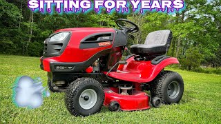 REVIVING A FREE CRAFTMAN RIDING MOWER YT3000 [upl. by Eimyaj]