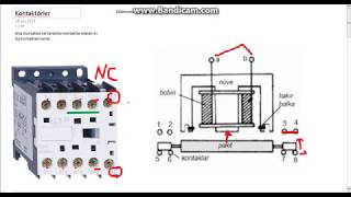 Kontaktör Nedir Mühürleme Nasıl Yapılır [upl. by Nazarius442]
